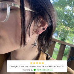SKULLBOY DANGLE EARRING