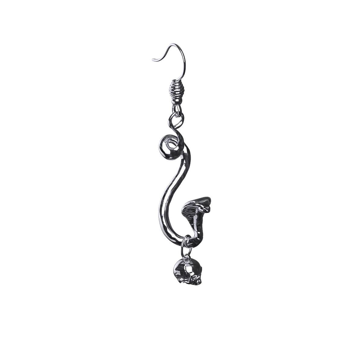 SNAKE SKULL EARRING