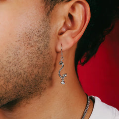 SNAKE SKULL EARRING