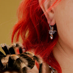SPIDER PACIFIER EARRING