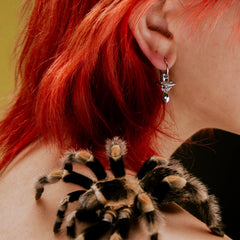 SPIDER PACIFIER EARRING