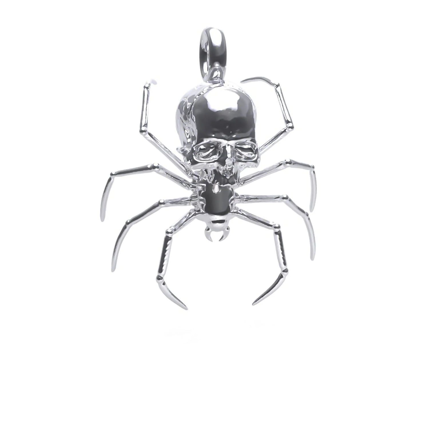 SPIDER SKULL PENDANT