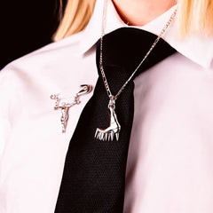 SPIKE BOOT PENDANT