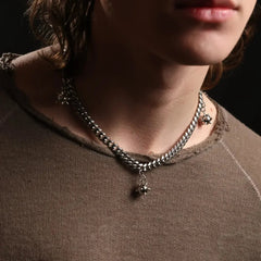 SPIKEBALL CHOKER (ADJUSTABLE)