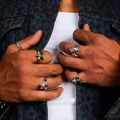 SPIDER WEB RING