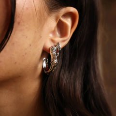 SUCCUBUS OPEN HOOP EARRING