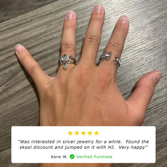 TRIBAL CROSS RING