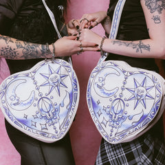 COSMIC HEART TOTE BAG