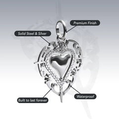 ANTIQUE HEART PENDANT